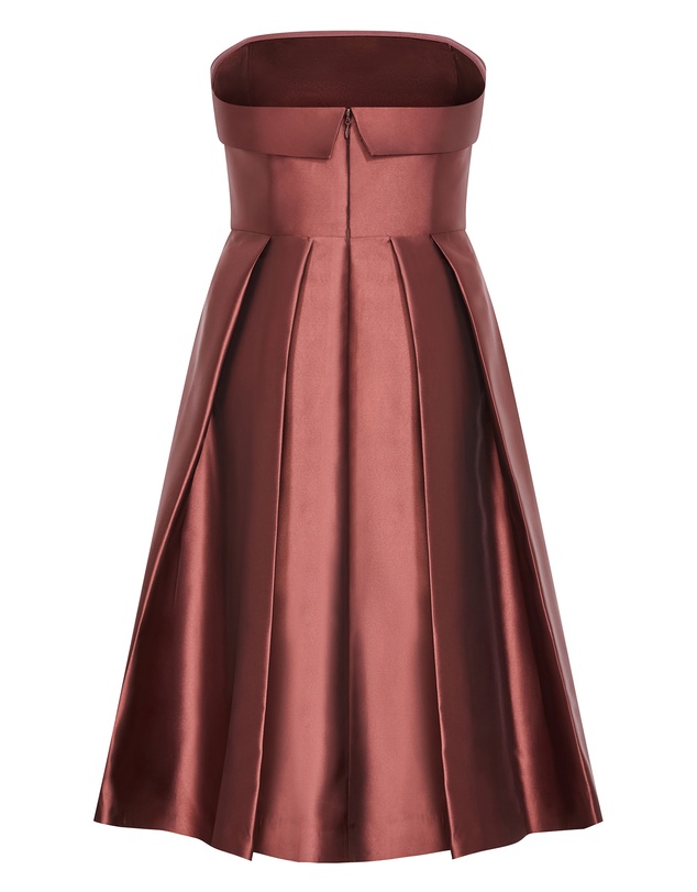 City Chic - Tiffany Strapless Midi Dress