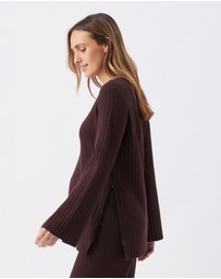Ripe Maternity - Dallas Rib Knit Nursing Top
