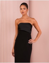 Azzurielle - Noland Strapless Gown