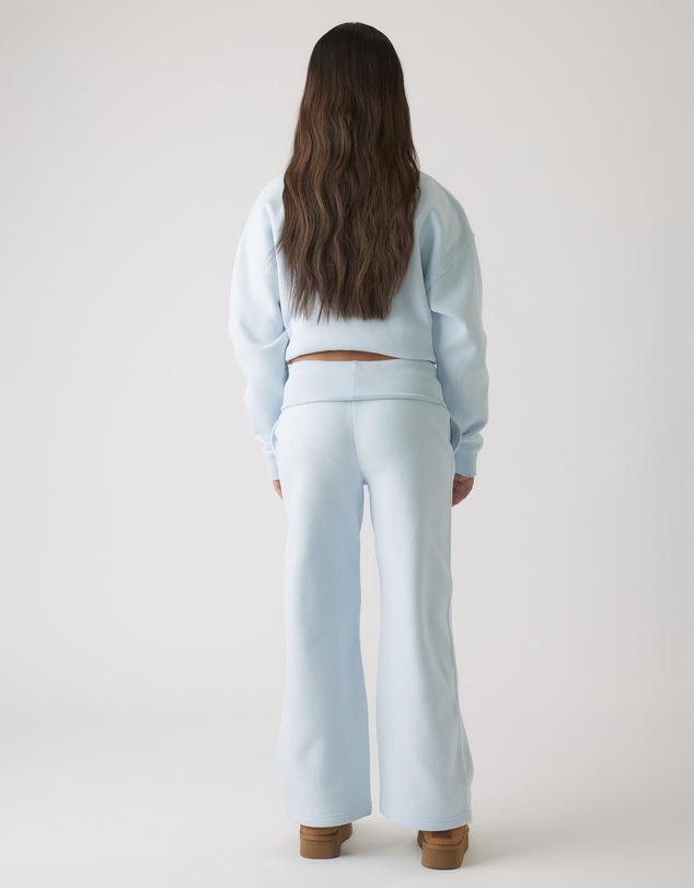 Decjuba Kids - Rolled Waist Wide Leg Track Pants - Teens