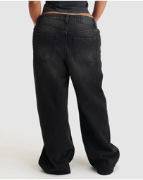 Cotton On - Curvy Low Super Baggy Jeans