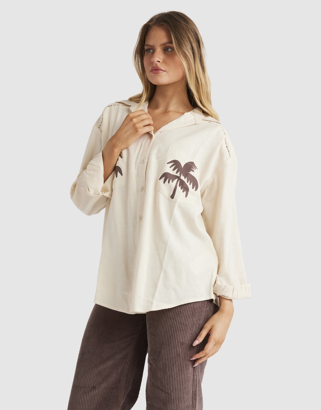 Billabong - Womens Sunset Canyon Short Sleeve Shirt