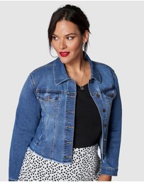 Sunday In The City - Chatterbox Crop Denim Jacket