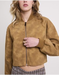 Subtitled - Kylie Suedette Jacket