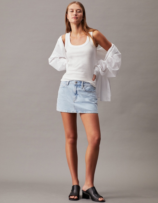 Calvin Klein Jeans - Denim Micro Mini Skirt