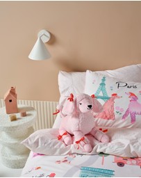 Linen House Kids - Paris Poodle Novelty Cushion