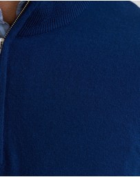 Oxford - Merino Zip Neck Pure Wool Pullover