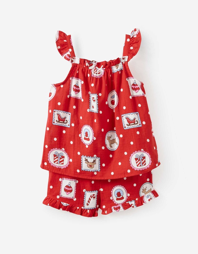 Cotton On Kids - Adults Babydoll Family Christmas Pj Set
