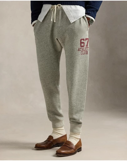 Polo Ralph Lauren - ICONIC EXCLUSIVE - Loopback Fleece Graphic Jogger Pants