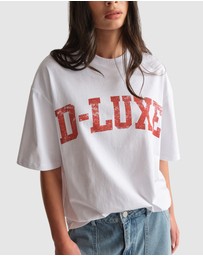 Decjuba - D-Luxe Distressed Logo Tee