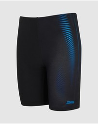 Zoggs - Extender Light Blue Mid Jammer - Kids-Teens