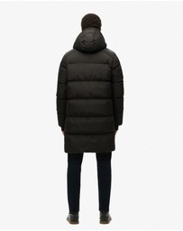 Superdry - Hooded Sports Puffer Mid Jacket