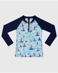 Aqua Blu Kids - Helm Long Sleeve Rash Vest - Kids