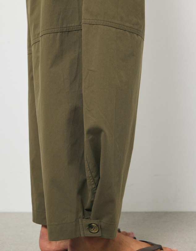 AERE - Mimi Pleated Barrel Leg Pant