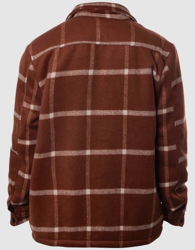 Fallen Footwear - Mens Lamb Jacket Brown