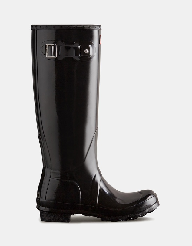 Hunter - Original Tall Gloss Wellington Boots - Women's