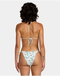 RVCA - Womens Good Thing Coming Knotted Tri Bikini Top