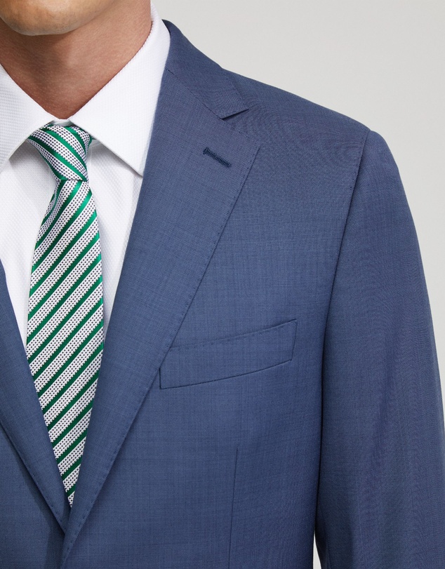 Oxford - Byron Luxury Half Canvas Wool Suit Jacket