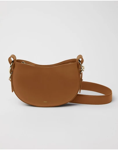 Mon Purse - Smooth Leather Saddle Bag