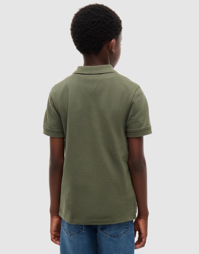 Tommy Hilfiger - Boys 8-16 Essential Flag Embroidery Regular Fit Polo - Teens