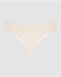 Passionata - Brooklyn Cheeky Cut Tanga Brief with Lace