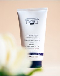 Christophe Robin - Night Recovery Cream With White Lotus Flower 150ml