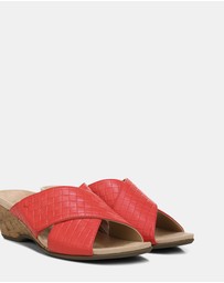 Vionic - Leticia Wedge Sandal - Poppy