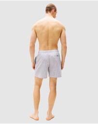 Tommy Hilfiger - Original Stripe Mid-Length Swim Shorts