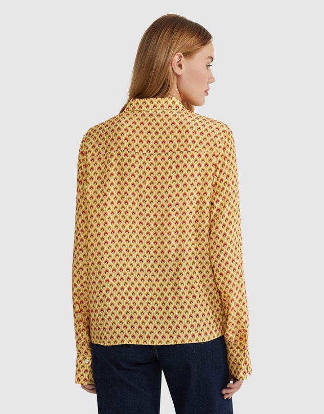 Oxford - Poppy Printed Blouse