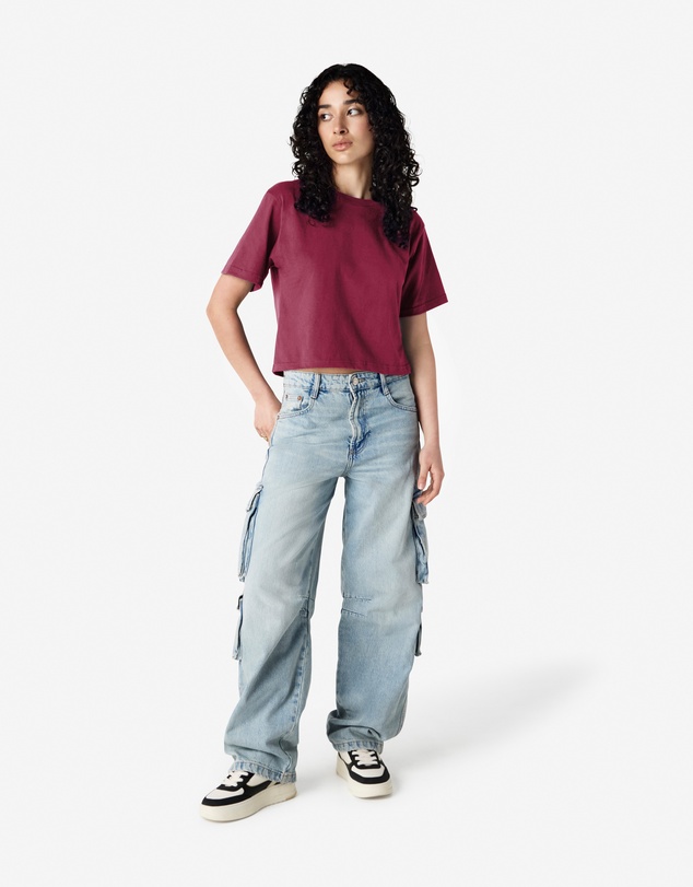 American Apparel - Women's Fine Jersey Boxy T-Shirt