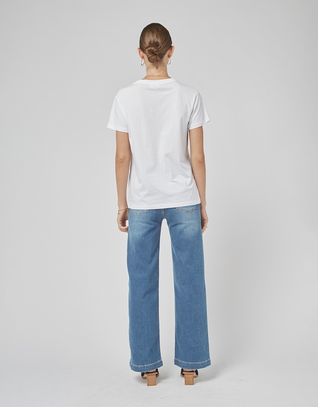 DRICOPER DENIM - Carrie Rodeo Blue Wide Straight Leg Jeans