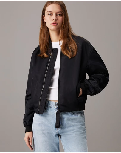 Calvin Klein Jeans - Padded Nylon Bomber Jacket