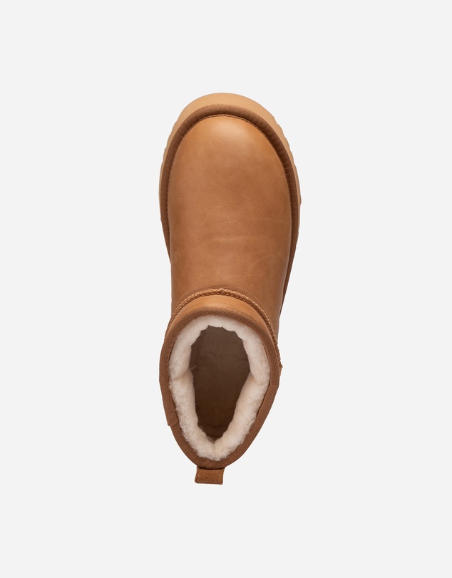 Ozwear Connection Uggs - Ugg Classic Platform Ultra Mini Boot (Oiled Leather) (4.5cm)