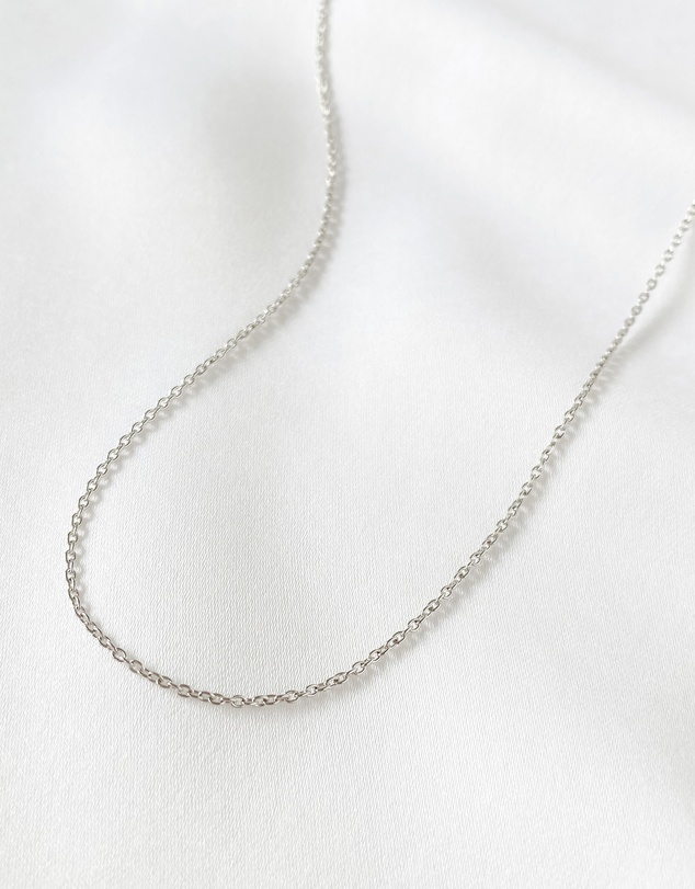Wanderlust + Co - Sterling Silver Classic Chain Necklace