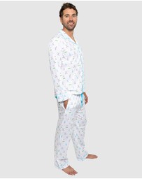 Sant And Abel - Men's Golf Long PJ Set