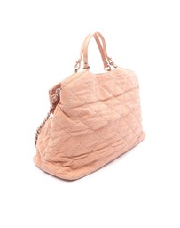 Pre-Loved by Azura Reborn - Pre-Loved Large CC Quilted Suede Sea Hit Tote