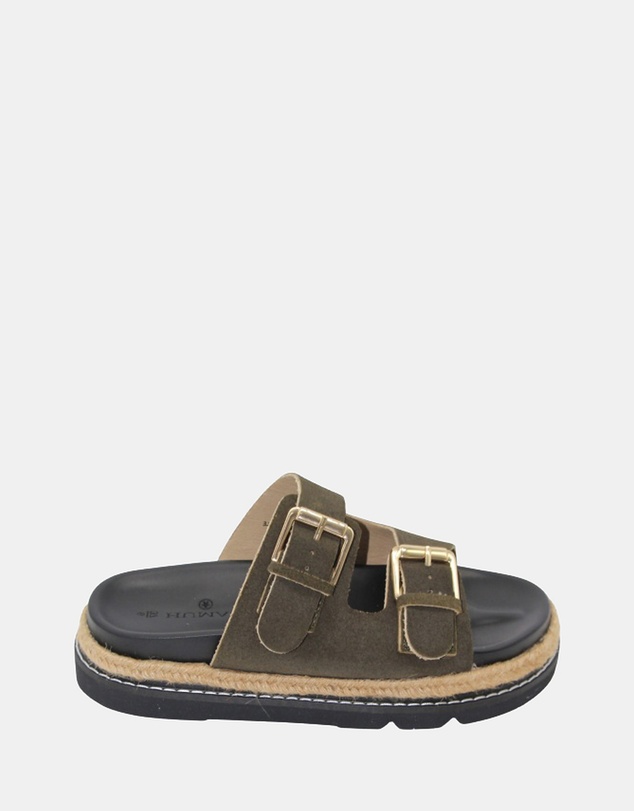 Human - Women's Matilda Sandals Sage Suede