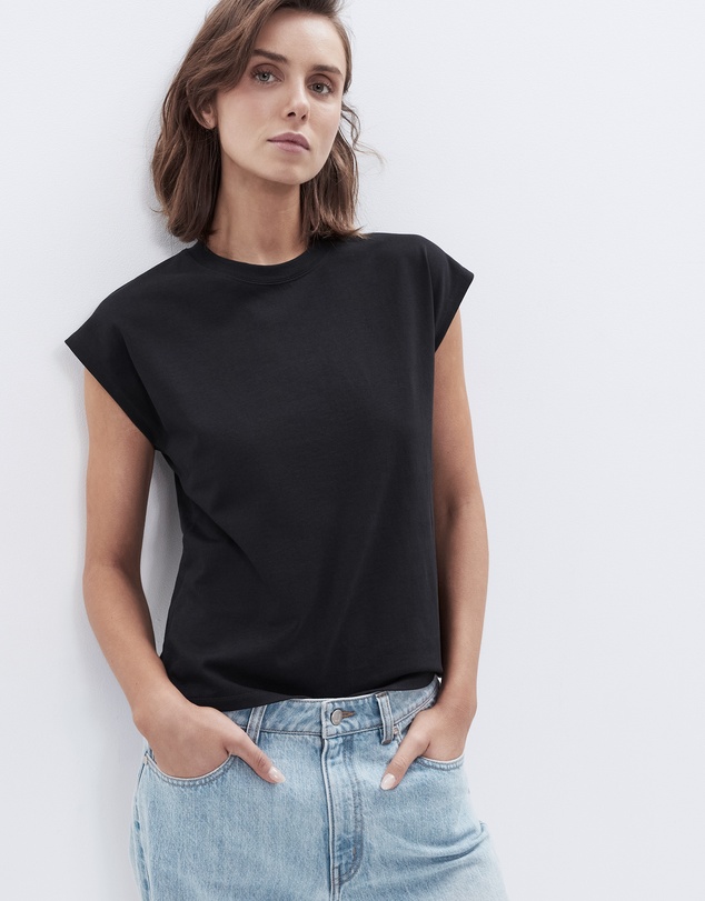 UNISON - Aus Cotton Sleeveless Tee
