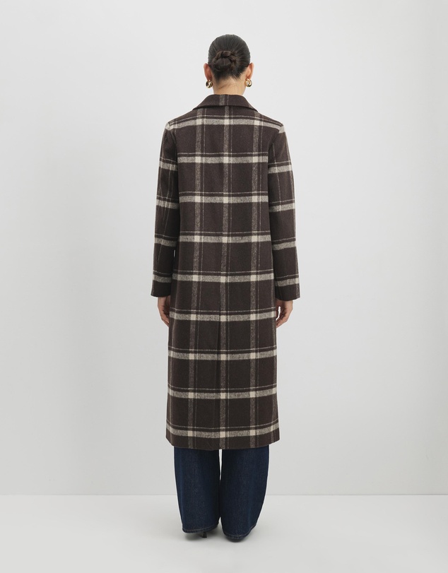 AERE - Lani Wool Longline Coat