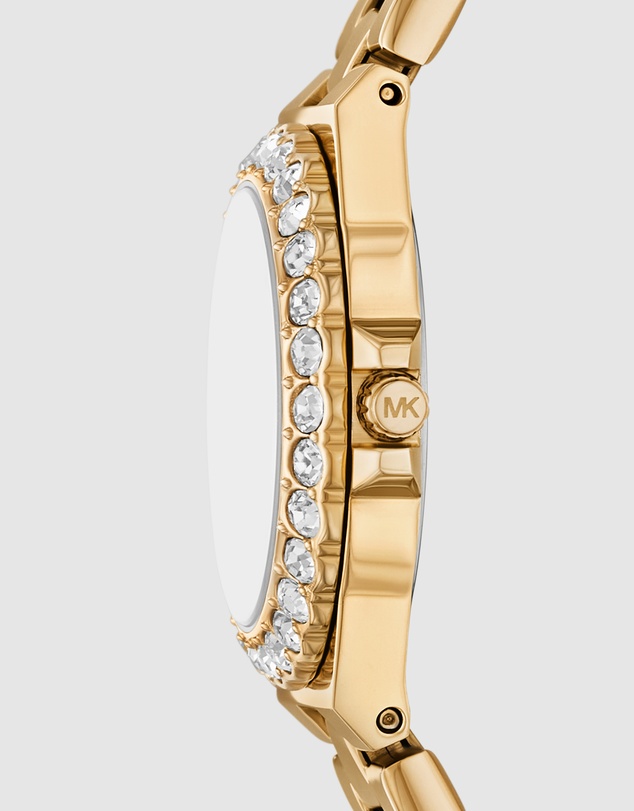 Michael Kors - Lennox Gold Tone Analogue Watch