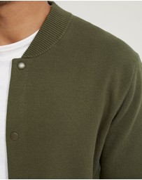 Oxford - Miles Knitted Bomber Jacket