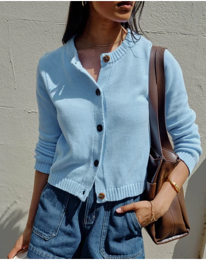 Ceres Life - Nelly Long Sleeve Knit Cardi