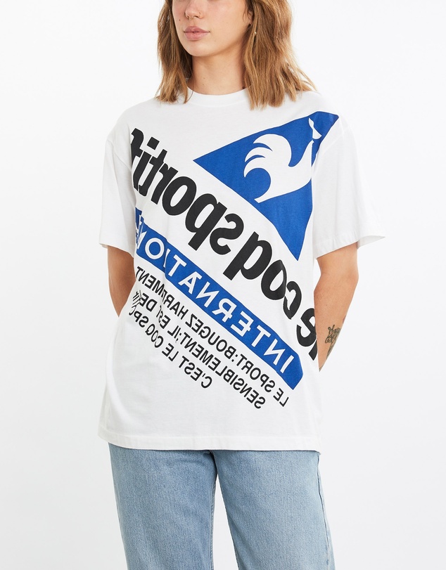 Vintage by The Real Deal - Pre Loved - Vintage Le Coq Sportif International Tee