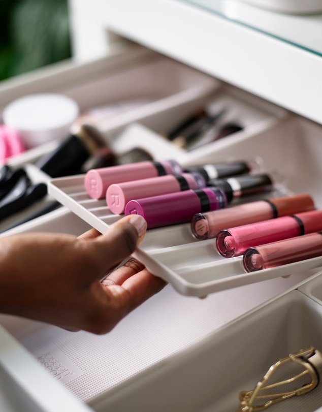 Joseph Joseph - Viva 12-piece Makeup Drawer Organiser Set (Shell)