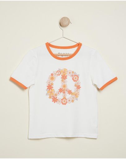 Cream & Orange