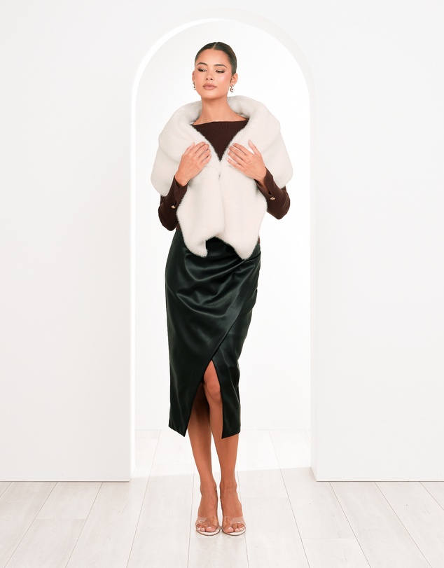 Pilgrim - Blakely Faux Fur Stole