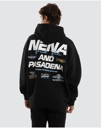 Nena & Pasadena - Network Box Fit Hoodie