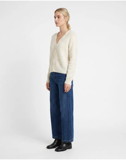 SILK MAGNOLIA - Cashmere, Silk, Wool Cardigan