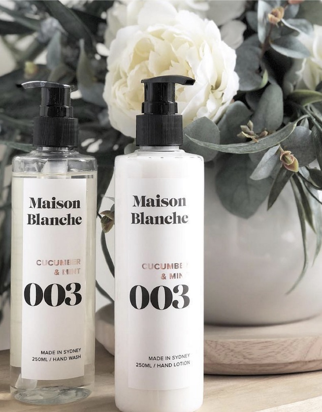 Maison Blanche - 003 Cucumber & Mint - Hand Wash
