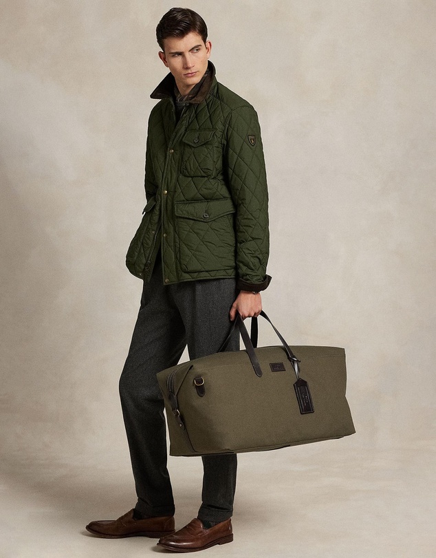 Polo Ralph Lauren - Leather-Trim Canvas Duffel